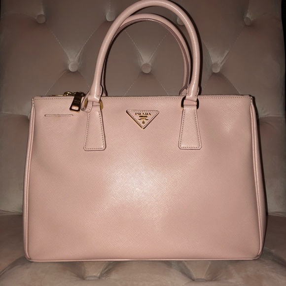 pink prada tote